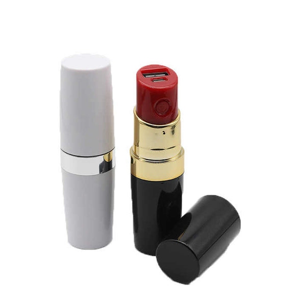 ONE019 China factory wholesale consumer electronic lipstick shape power banks top selling new product ac dc power bank