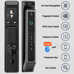 Face Recognition Locks Front Electric Lock Fingerprint Keyless Smart Digital Home Door Lock Box Security Smart Keys