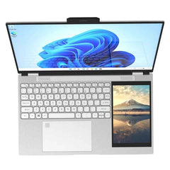 Laptop i9 i7 laptop OEM 15.6 inch + 7 inch Touch Dual Screen 16GB 1TB SSD Intel Celeron Processor N100 N95 N5095 Business laptop