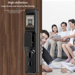 Face Recognition Locks Front Electric Lock Fingerprint Keyless Smart Digital Home Door Lock Box Security Smart Keys