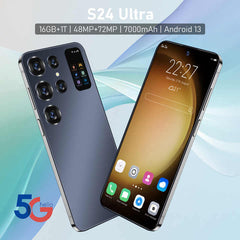 Factory S24 Ultra 5G Upgrade 5 cameras Mobile Phone 16GB+1TB Large Memory Smart Phone Gaming Cellphone