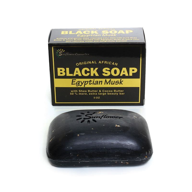 Egyptian Musk Black Soap - 5 Oz. African