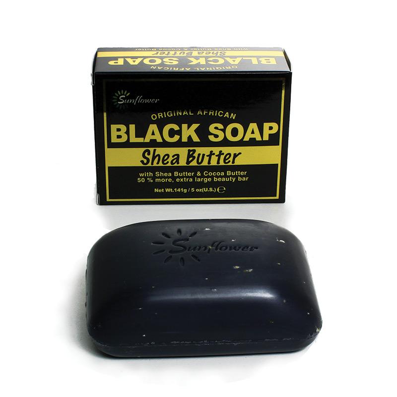 Shea Butter Black Soap - 5 Oz. African