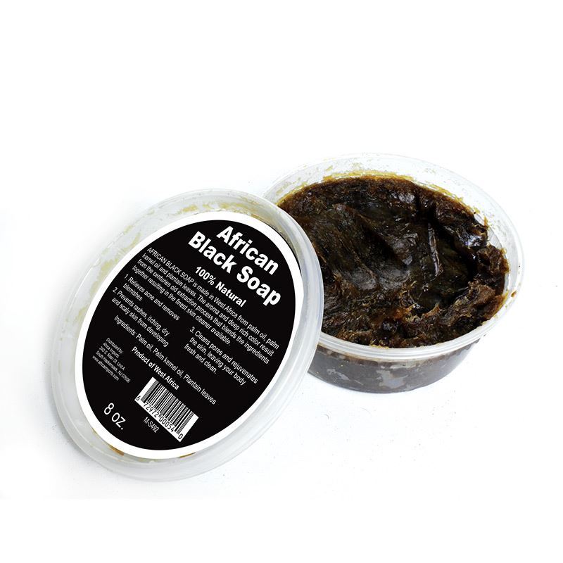 West African Black Soap Paste: 8 Oz.