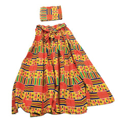 Kente Maxi Skirt 1 Womens Skirts