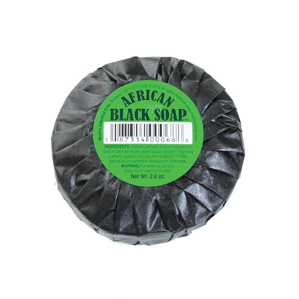 Pure African Black Soap: 2.8 Oz. Soap