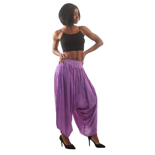 Purple Harem Pants African Pant Suits