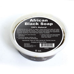 West African Black Soap Paste: 8 Oz.