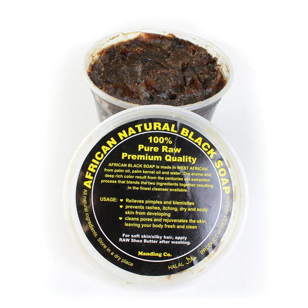 West African Black Soap Paste: 16 Oz.