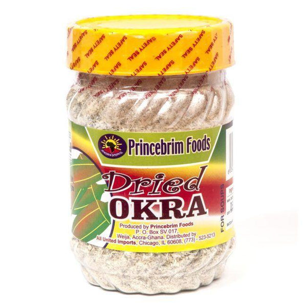 Princebrim Foods Dried Okra (Jar)