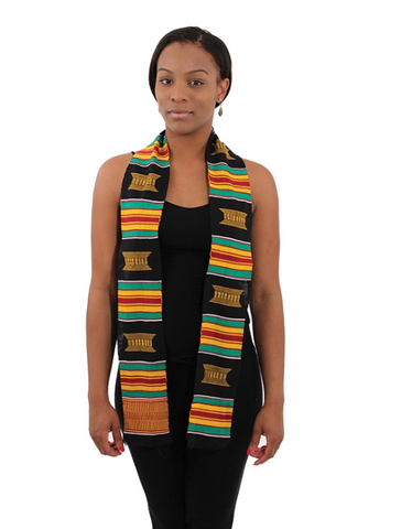 Unisex Kente Cloth Sash