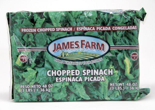 James Farm Frozen Spinach (2 Lbs)