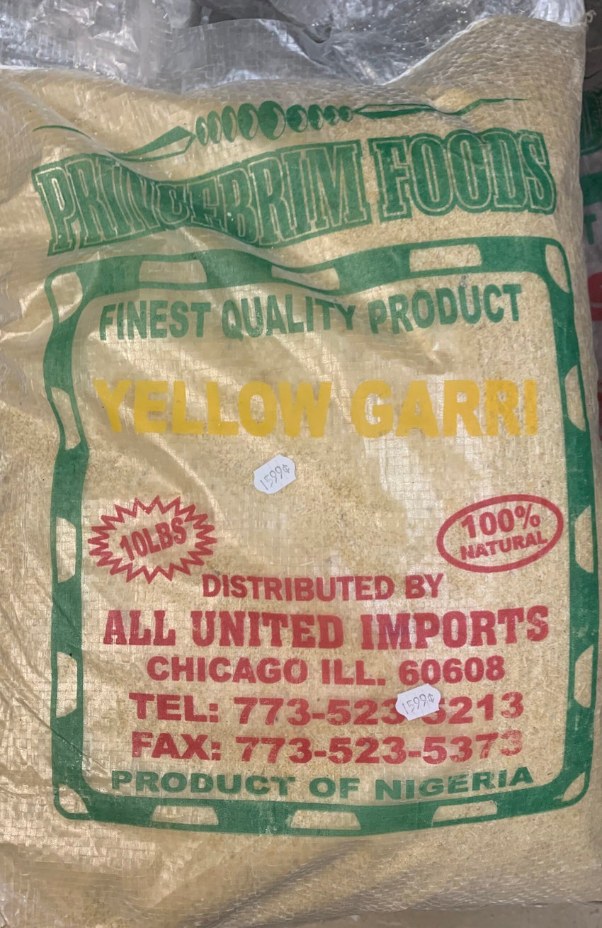 Princebrim Foods Yellow Gari (10 Lbs)