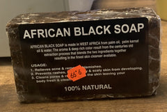 Raw African Black Soap