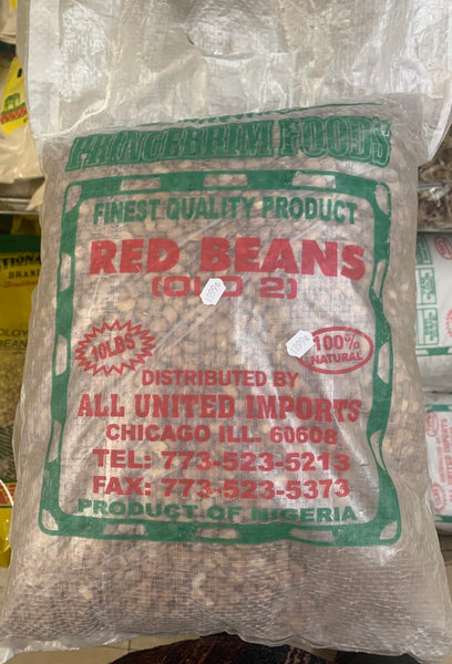 Princebrim Foods Red Beans (10 Lbs)