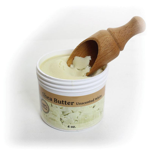 Shea Butter: 4 Oz. White Unscented African Butter