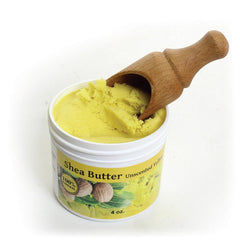 Shea Butter: 4 Oz. Yellow Unscented African Butter