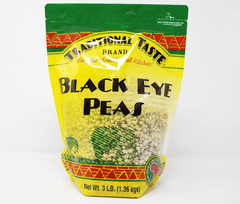 Traditional Taste Black Eye Peas (3 Lb)