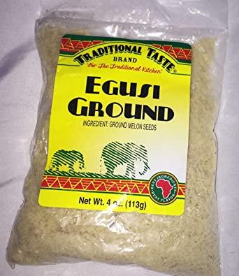 Traditional Taste Ground Egusi (4 Oz)