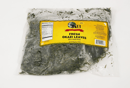 Jkub Frozen Okazi Leaves (4 Oz)