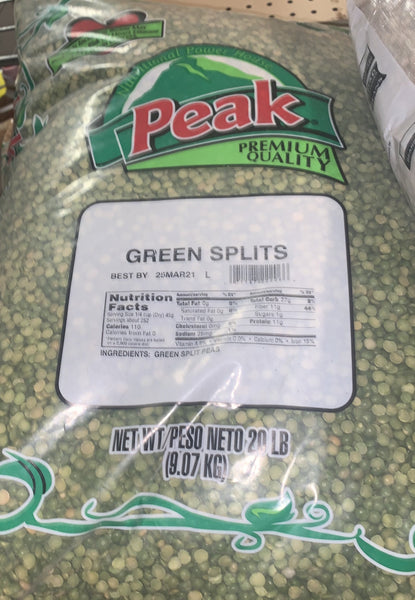 Split Beans (20 Lbs)