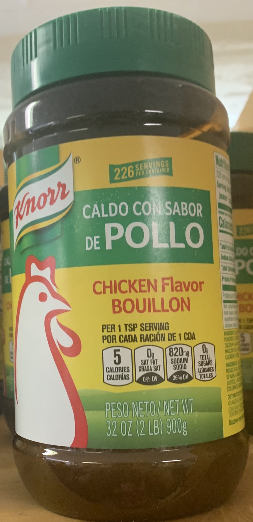 Knor Chicken Flavor Bouillon Seasoning (Grated)