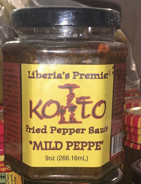 Liberian Mild Pepper Sauce (9 Oz)