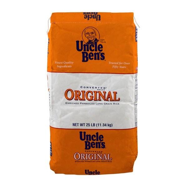 Uncle Bens Parboiled Rice 25 Lbs