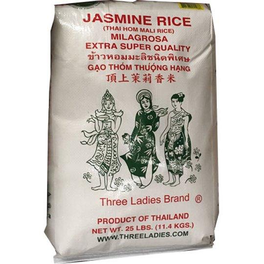 Three Ladies Jasmine Rice (20 Lb)