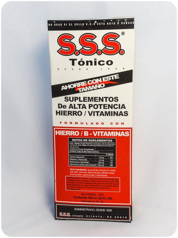 S.s.s. Tonico (20 Oz)