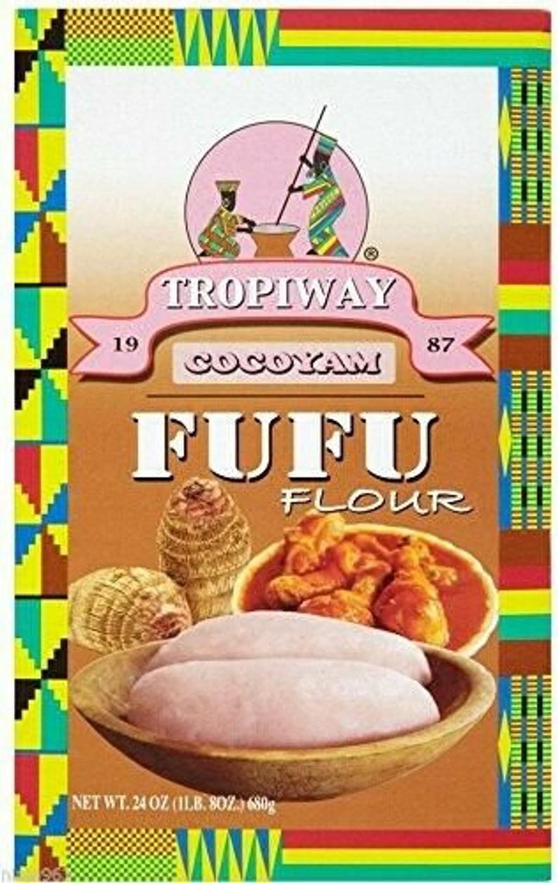 Tropiway Cocoyam Fufu Flour (24 Oz)